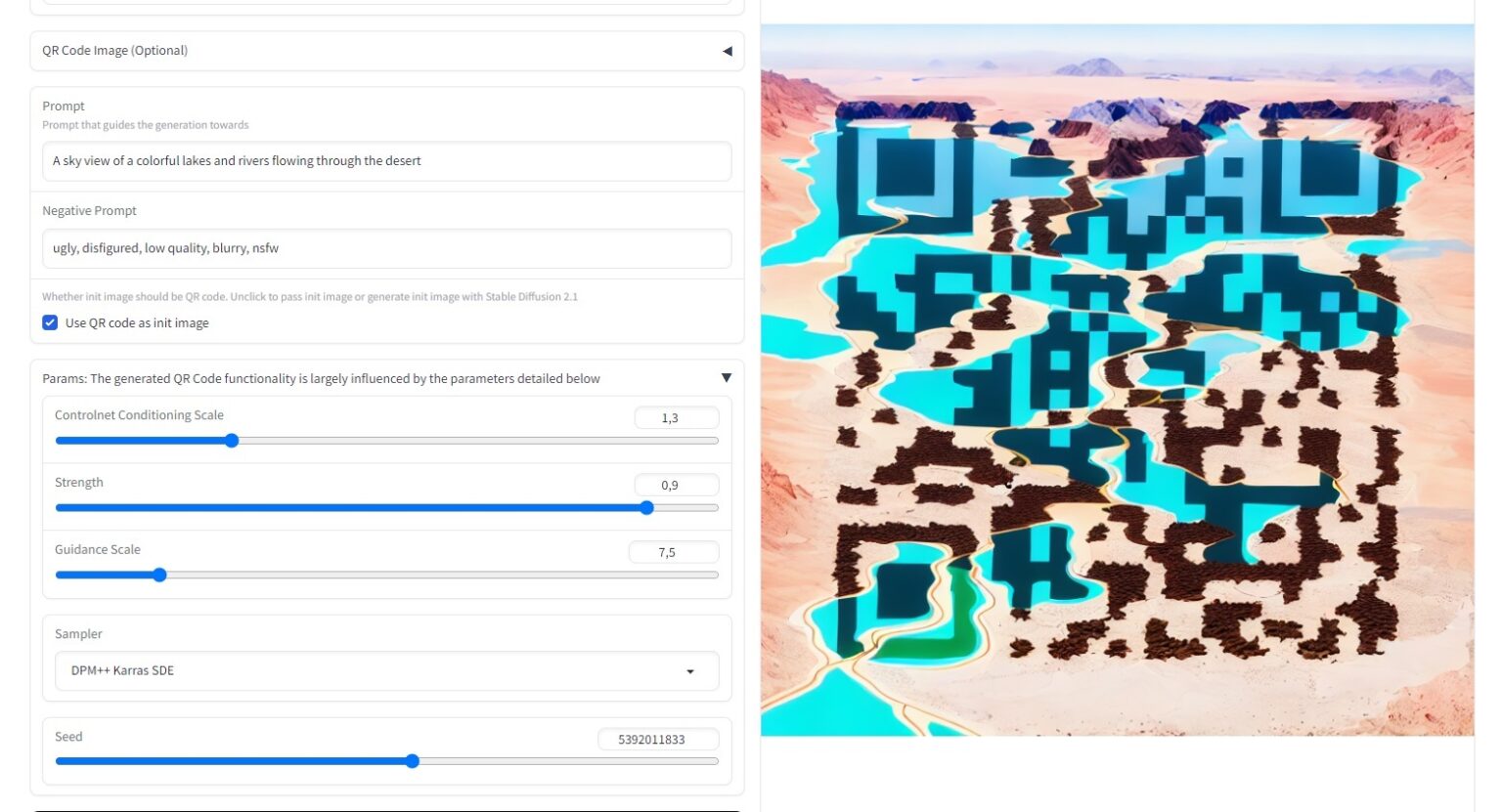 Vẽ QR Code AI cực đơn giản với thư viện Huggingface - Tenten AI image.