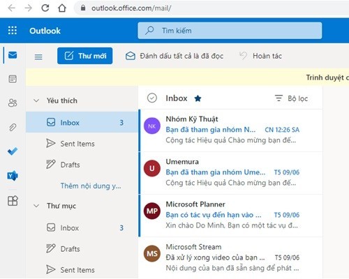 Outlook 365 là gì ? Hướng dẫn sử dụng Outlook trên Microsoft 365 - Hướng  dẫn TENTEN