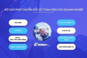 Gói chuyển đổi số trị giá 100.000.000 vnđ hỗ trợ doanh nghiệp từ Tenten.vn