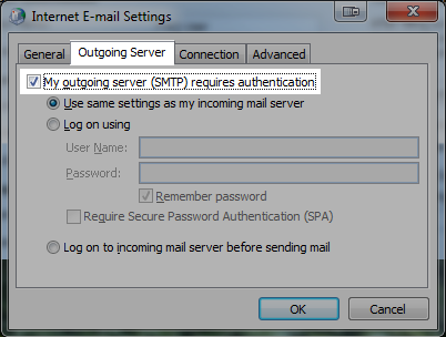 Backup dữ liệu mail lưu trên server về máy tính bằng Outlook 2007 6