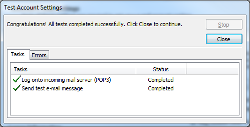 Backup dữ liệu mail lưu trên server về máy tính bằng Outlook 2007 8