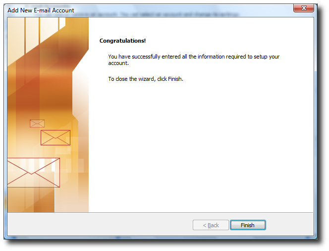 Backup dữ liệu mail lưu trên server về máy tính bằng Outlook 2007 9
