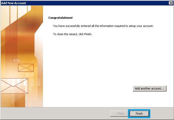 Bước 10 Backup dữ liệu mail lưu trên server về máy tính bằng Outlook 2010 Bước 10 Backup dữ liệu mail lưu trên server về máy tính bằng Outlook 2010