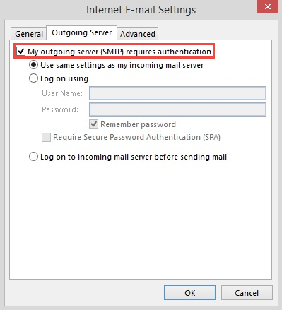Bước 5.1 Backup dữ liệu mail lưu trên server về máy tính bằng Outlook 20132016