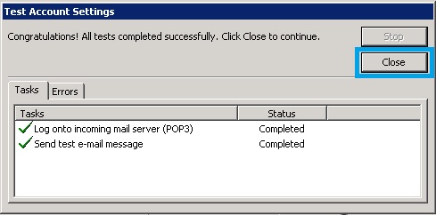 Bước 9 Backup dữ liệu mail lưu trên server về máy tính bằng Outlook 2010