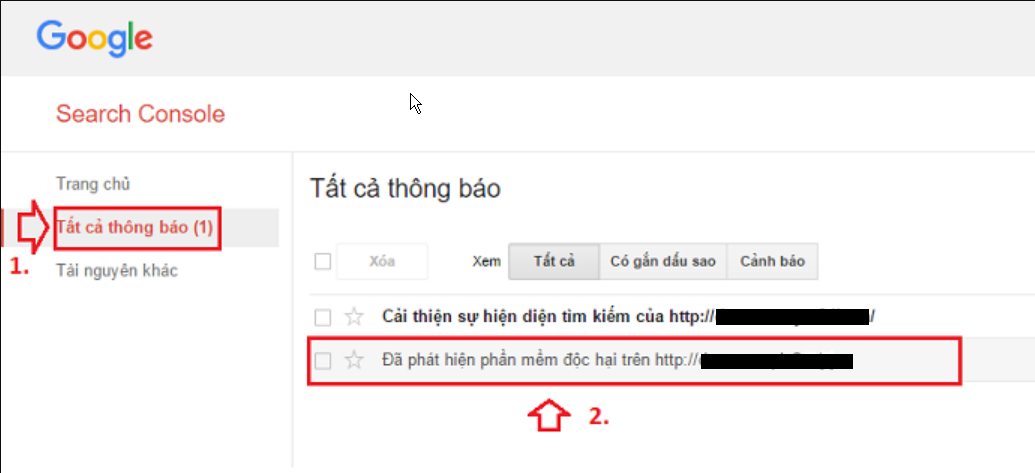 thông báo có mã dộc 2 thông báo có mã dộc 2