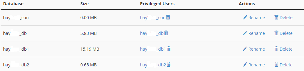 Xóa hết user database và database