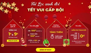 [Từ 10-28/01/2021] .VN hoàn 100k/domain, .COM 88k khi mua cùng .VN -100% | Tặng thêm thời hạn sử dụng khi đăng ký Hosting/Email Server