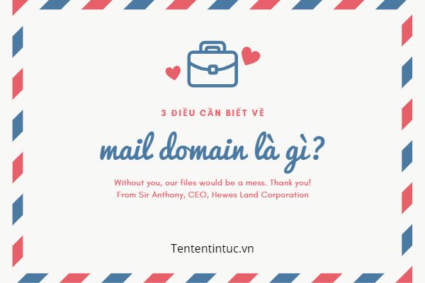 Cách đăng ký tên miền email?
