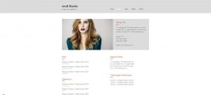 5 mẫu website CV xin việc đơn giản cho sinh viên