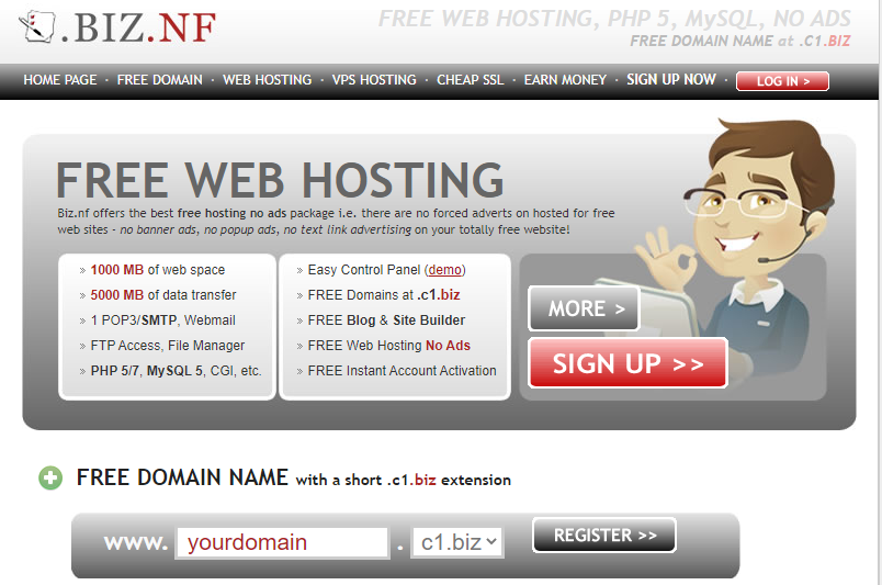 Domain name generator Biz.nf