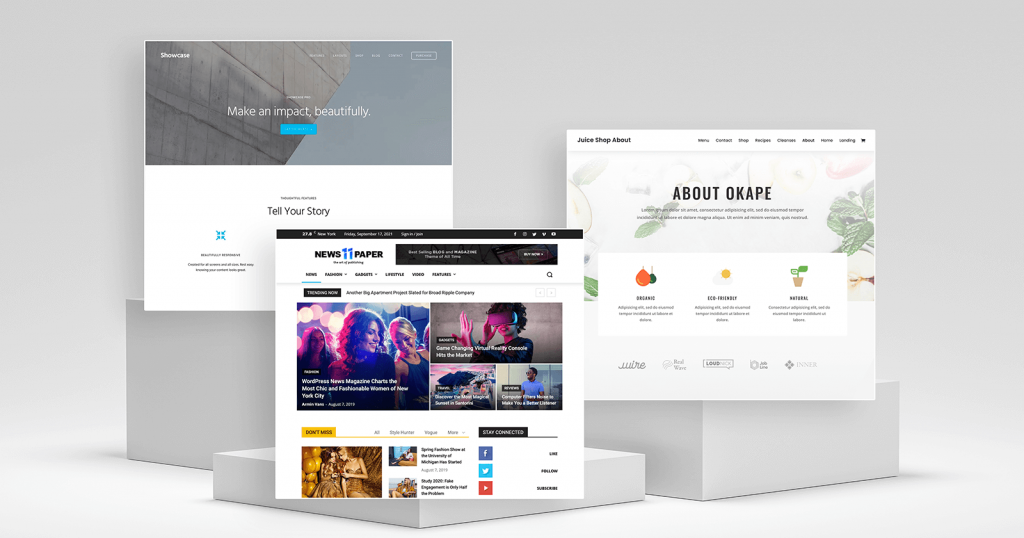 Tổng hợp 40 theme wordpress tối ưu SEO on page của Tenten