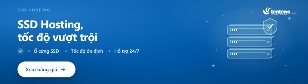 Banner CTA SSD Hosting