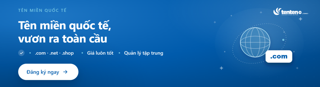 Banner CTA tên miền quốc tế