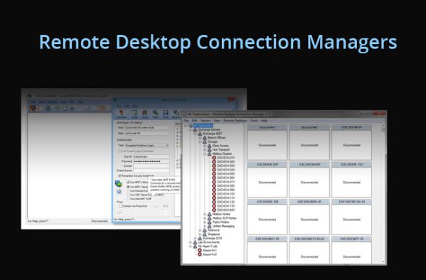 Phần mềm quản lý VPS Remote Desktop Connection Managers