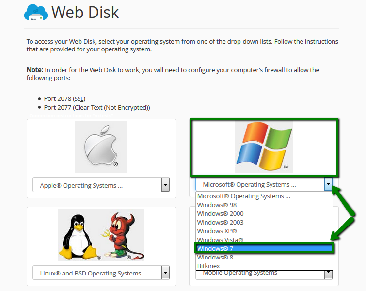 web disk 4