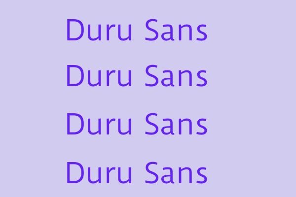 Duru Sans