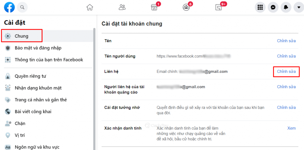 2 cách đổi email facebook đơn giản và nhanh nhất