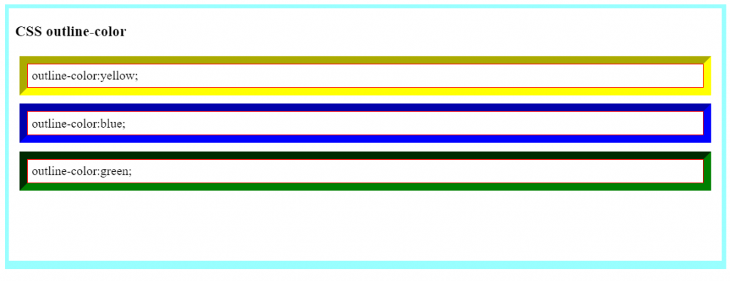 Thuộc tính Outline CSS là gì? 2 Ví dụ cơ bản cần biết