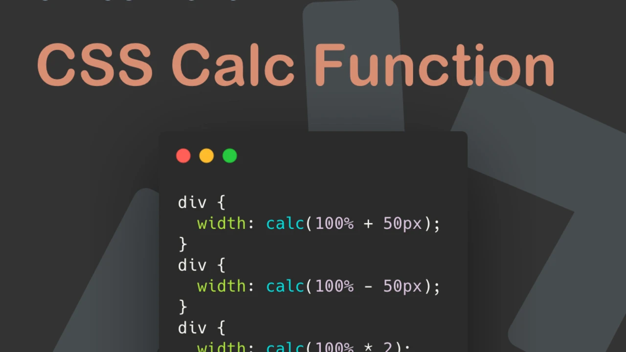 Calc CSS là gì