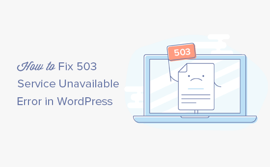 Sửa lỗi 503 service unavailable trên WordPress