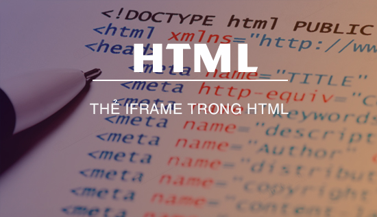 the iframe html