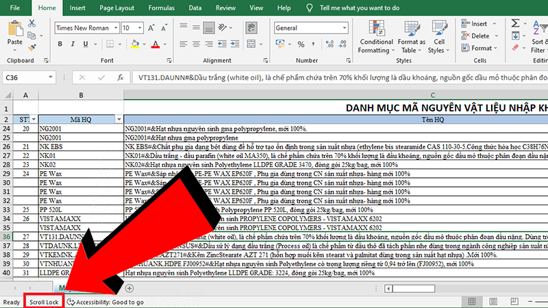 2 cách đơn giản để tắt Scroll Lock trong Excel