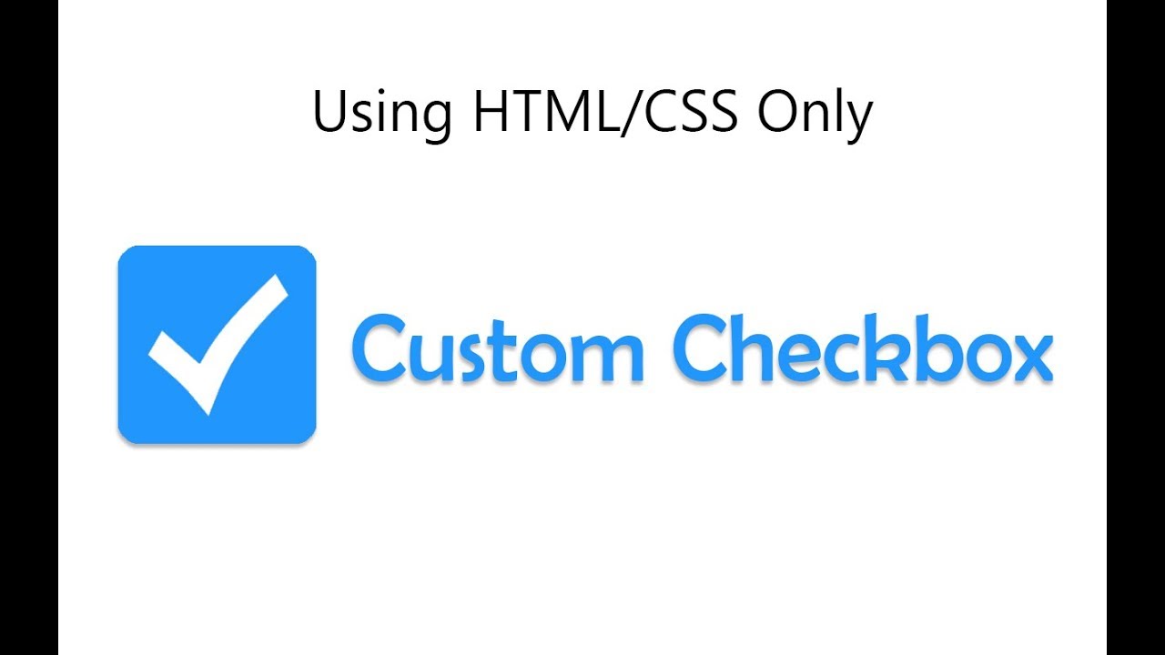Checkbox HTML