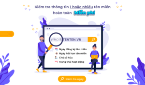 TENTEN ra mắt trang Whois kiểm tra tên miền