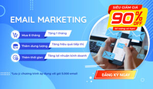 [Số lượng có hạn] Giảm 90% email marketing