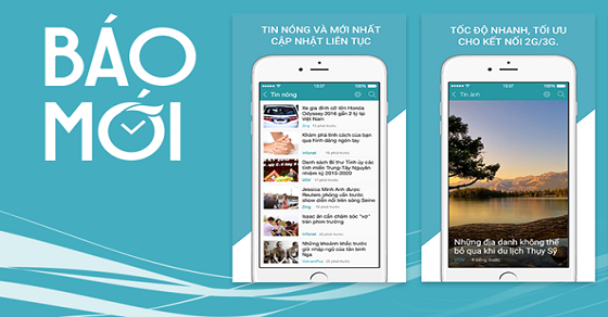 App đọc báo kiếm tiền Baomoi