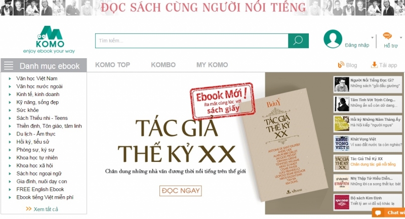 web đọc sách online 2