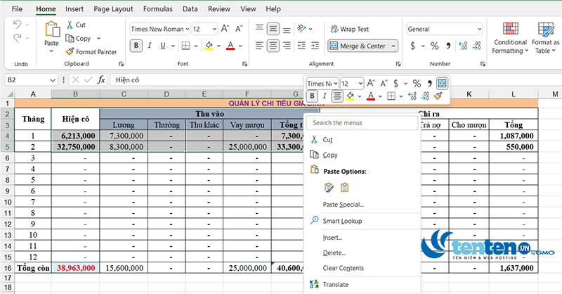 Sửa nhanh lỗi không thể copy trong Excel 2022