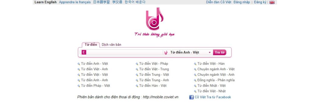 web dịch tiếng anh 8