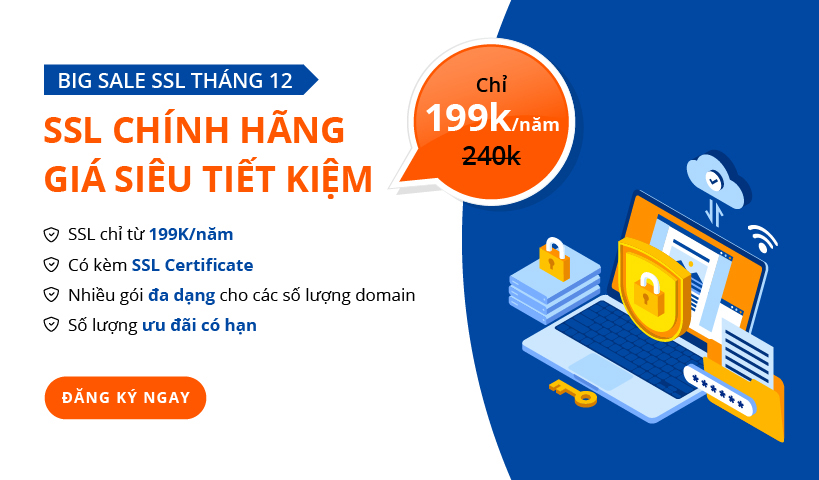 Chỉ từ 199K/năm SSL chính hãng Sectigo