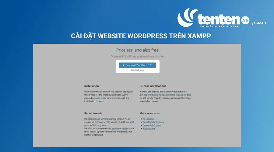 Tải WordPress xuống