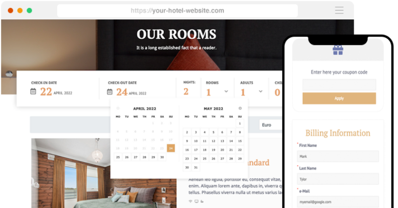 Plugin WordPress booking hotel 3