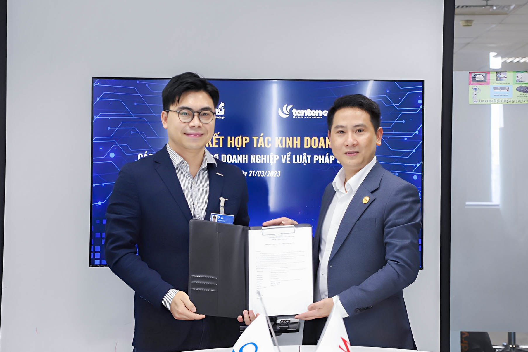 TENTEN ký kết hợp tác triển khai dịch vụ chuyển đổi số và hỗ trợ khởi nghiệp với Công ty Kế toán Việt Mỹ