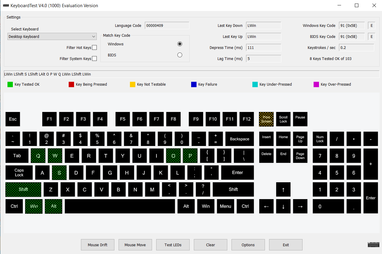 Keyboard Checker 