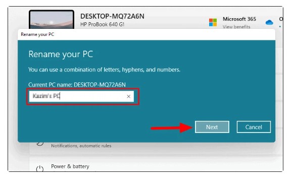 Hướng dẫn cách đổi tên máy tính Windows 11 thông qua ứng dụng Settings