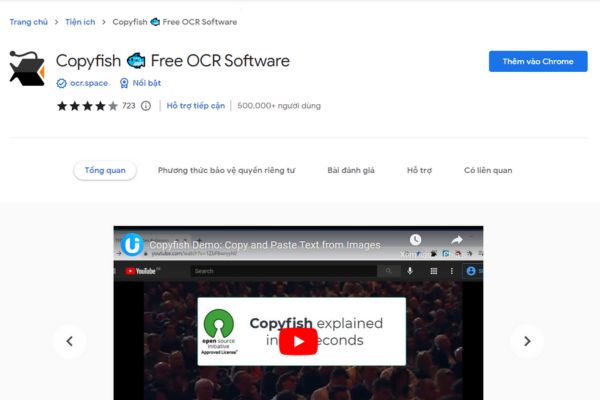 Cài extension Simple Allow Copy cho trình duyệt Chrome