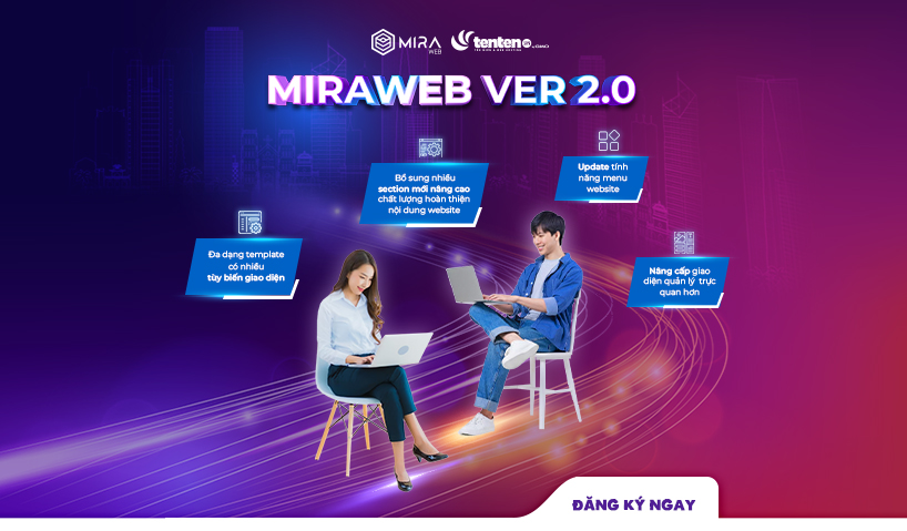 MiraWEB – Thiết kế website bằng Trí tuệ nhân tạo