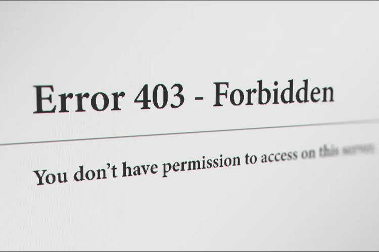 Lỗi 403 forbidden là gì? 