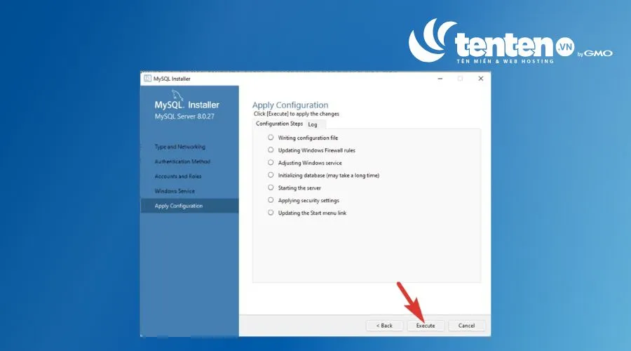 Cài đặt Apply Configuration
