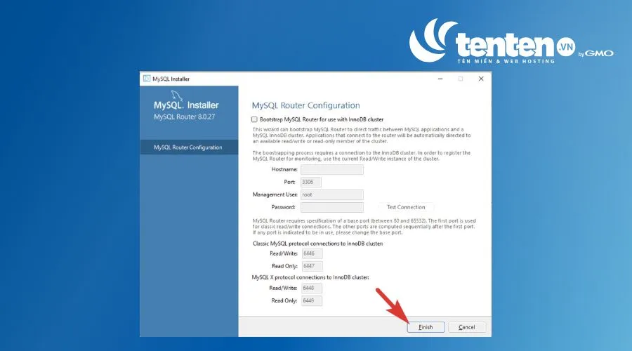 Cài đặt MySQL Router Configuration
