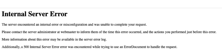 error:internal error: () java Images High Quality... Lỗi Internal Server là gì và 9 cách khắc phục nhanh chóng - tenten.vn