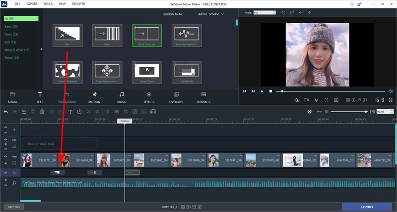 Phần mềm chỉnh sửa video Windows Movie Maker