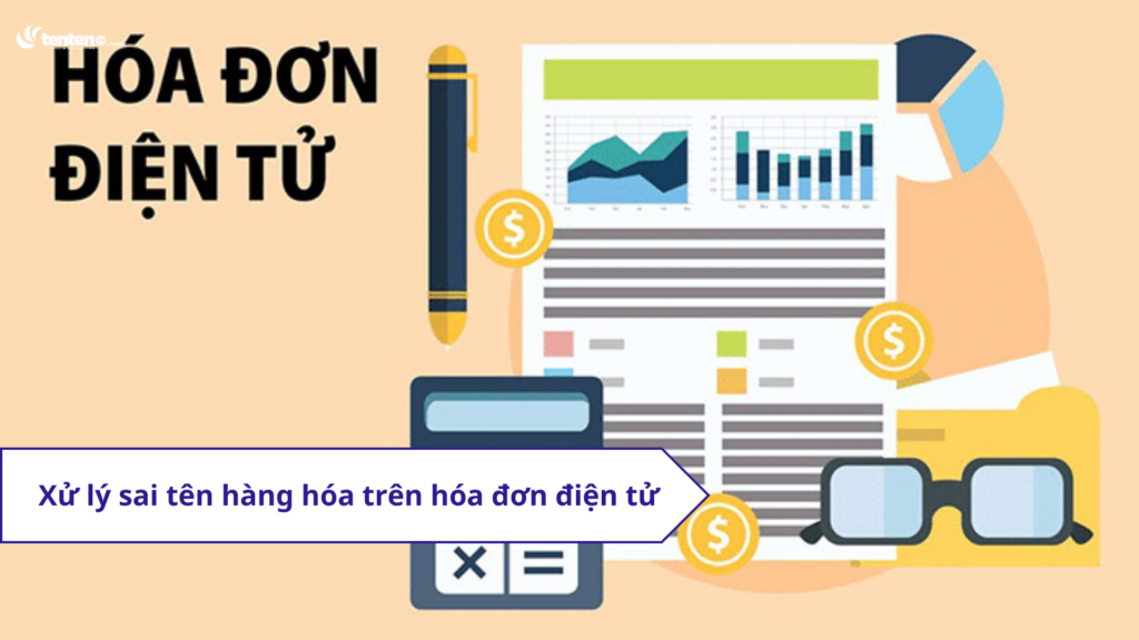 Hướng dẫn cách xử lý khi sai tên hàng hóa trên hóa đơn điện tử