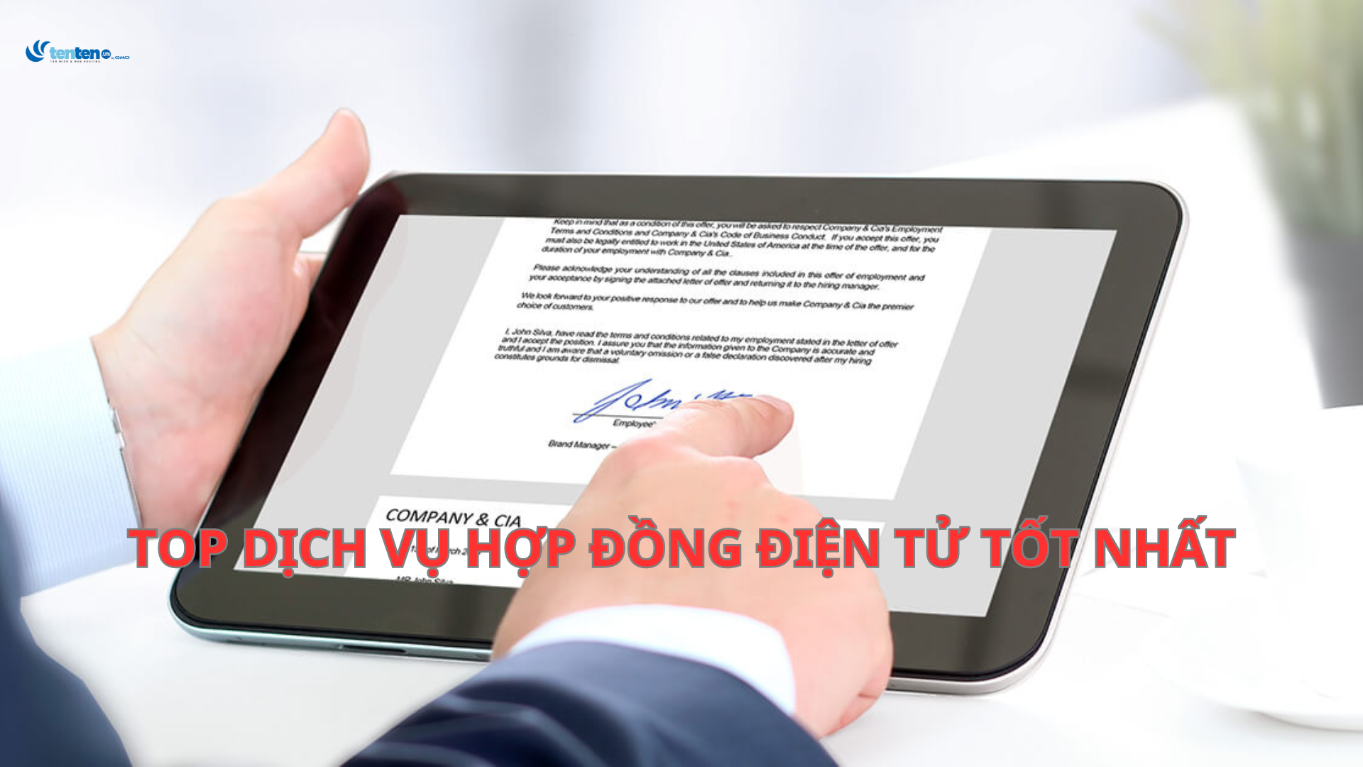 Top dịch vụ hợp đồng điện tử tốt nhất 2023