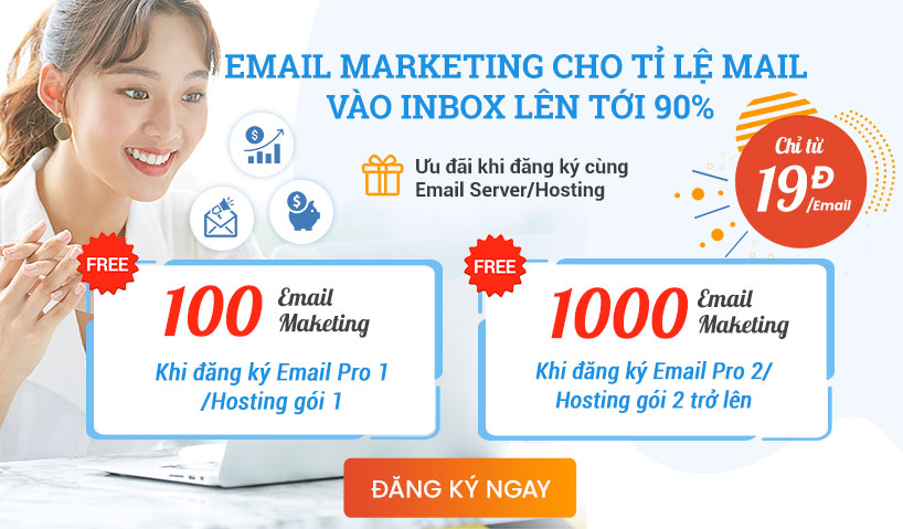 Phần mềm email marketing của Tenten.vn